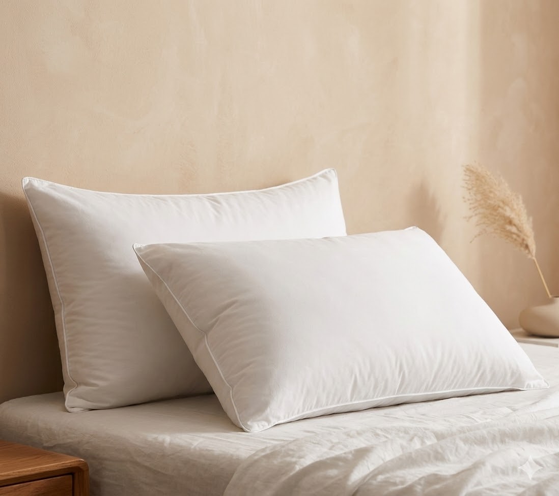 室歌鹅绒护颈枕产品展示